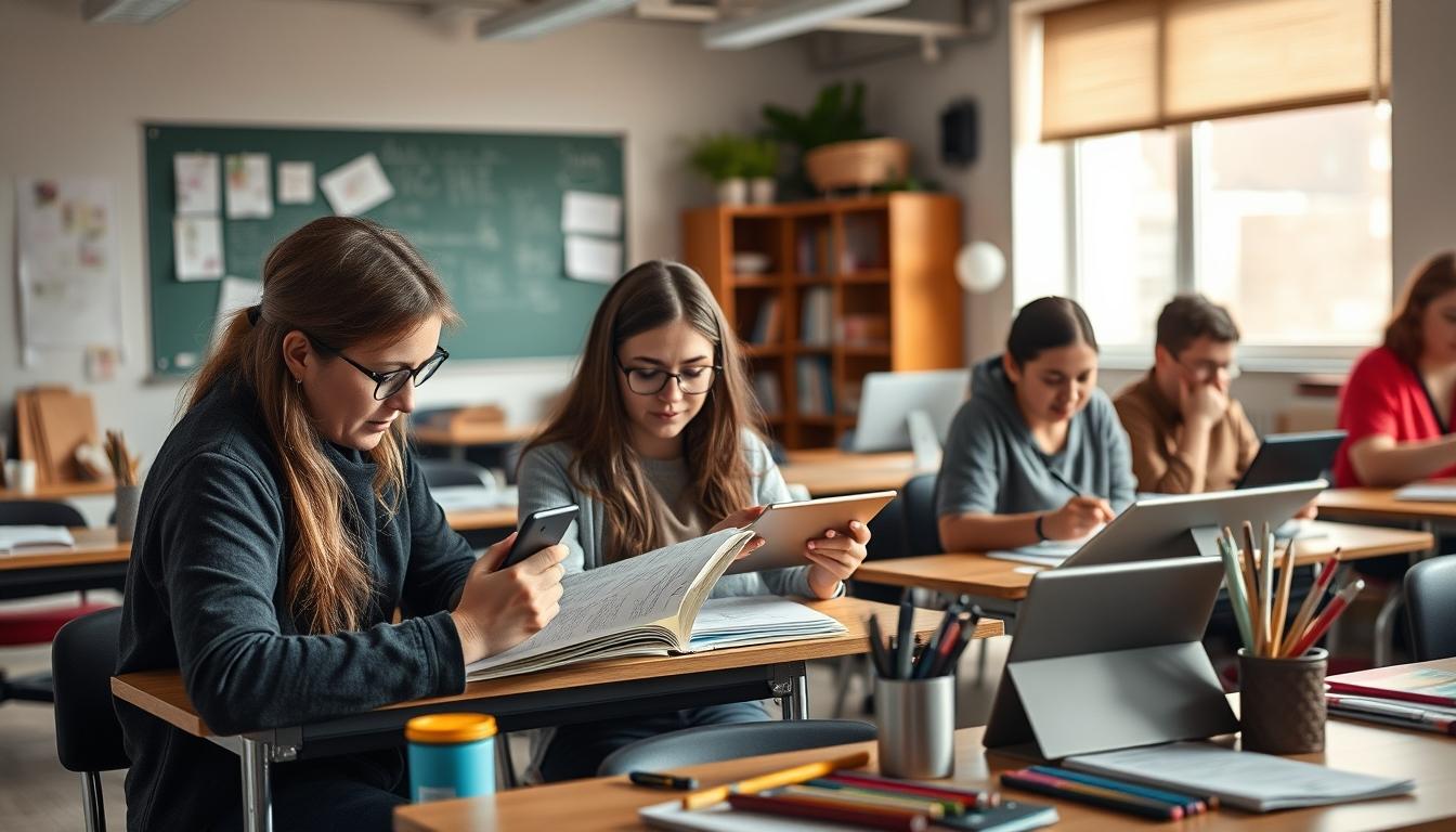 Modern university campus for students